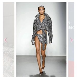 Like new Laquan smith jacket